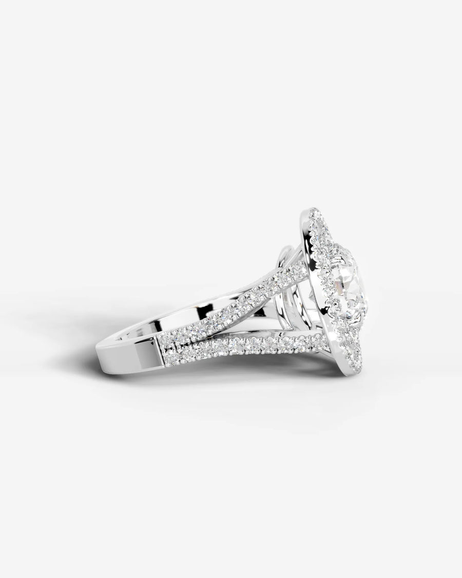 Naomi (Round) 18k White Gold 006