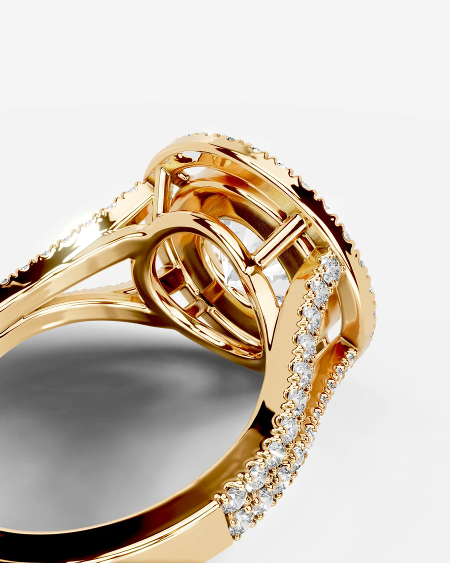 Naomi (Round) 14k Yellow Gold 005