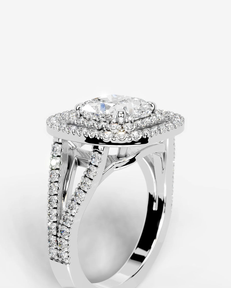 Naomi (Cushion) 14k White Gold 003