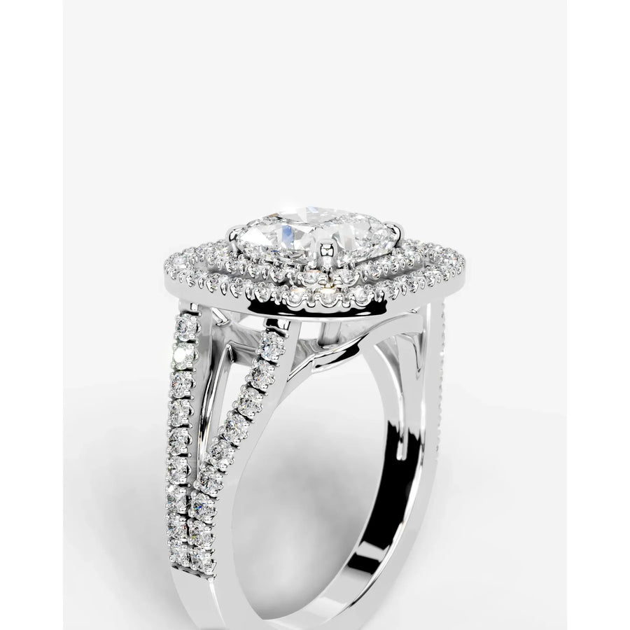 Naomi (Cushion) 18k White Gold 003