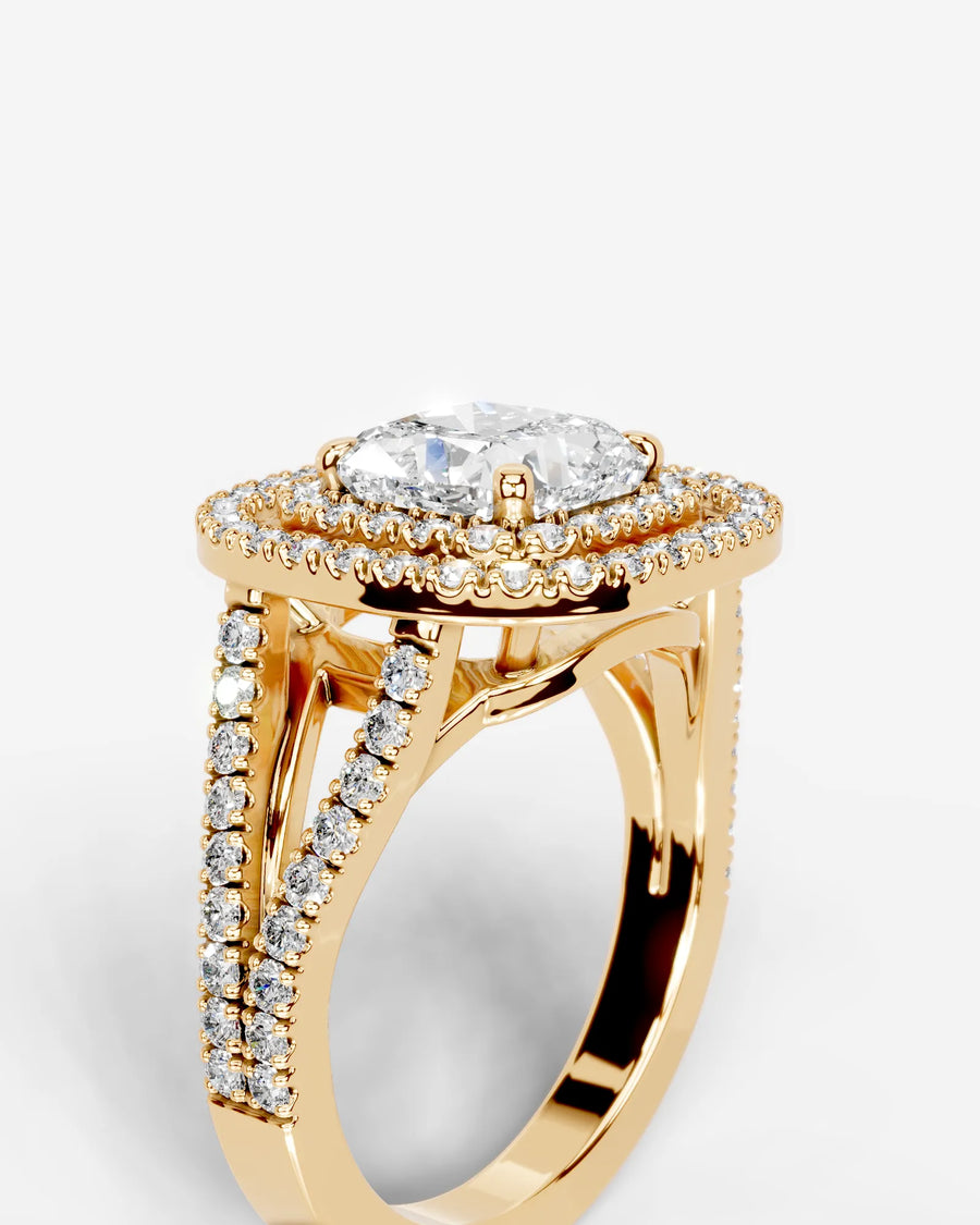 Naomi (Cushion) 14k Yellow Gold 003