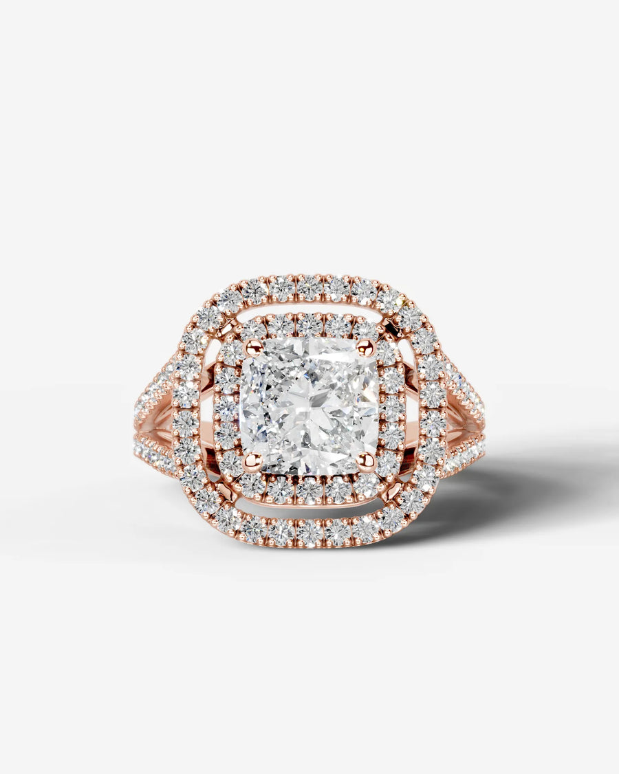Naomi (Cushion) 14k Rose Gold 001