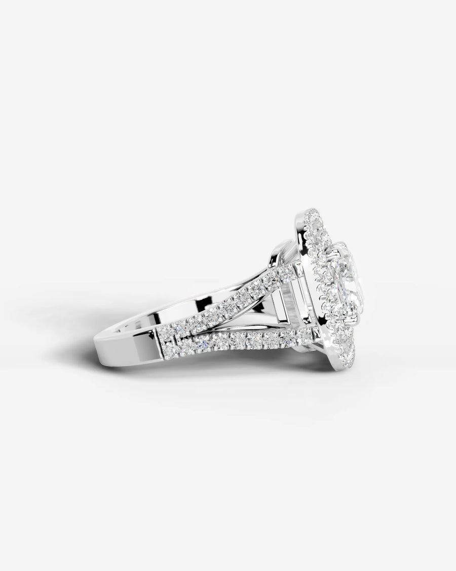 Naomi (Cushion) 18k White Gold 006