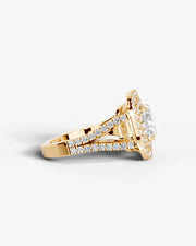 Naomi (Cushion) 18k Yellow Gold 006