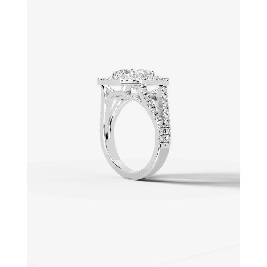Naomi (Radiant) 14k White Gold 002