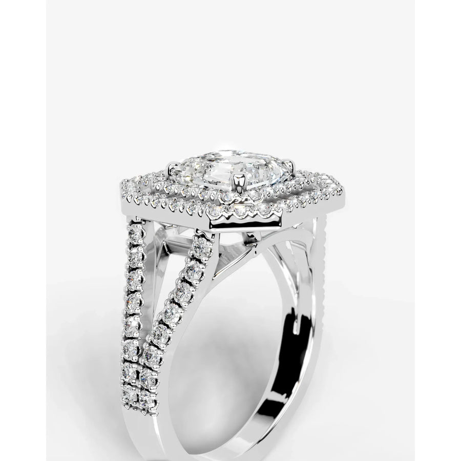 Naomi (Radiant) 14k White Gold 003