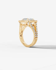 Naomi (Radiant) 18k Yellow Gold 002