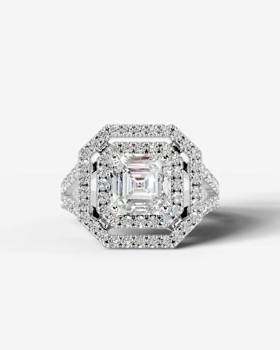 Naomi (Radiant) 14k White Gold 001