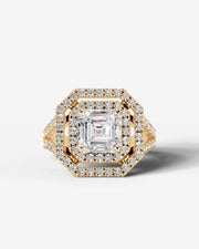 Naomi (Radiant) 14k Yellow Gold 001
