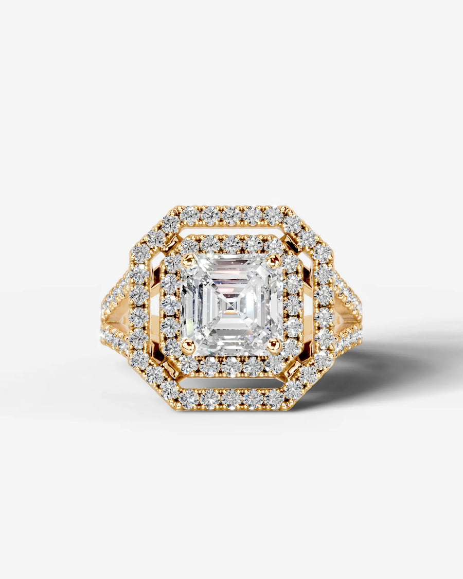 Naomi (Radiant) 18k Yellow Gold 001