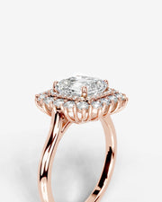 Myaree (Asscher) 14k Rose Gold 005