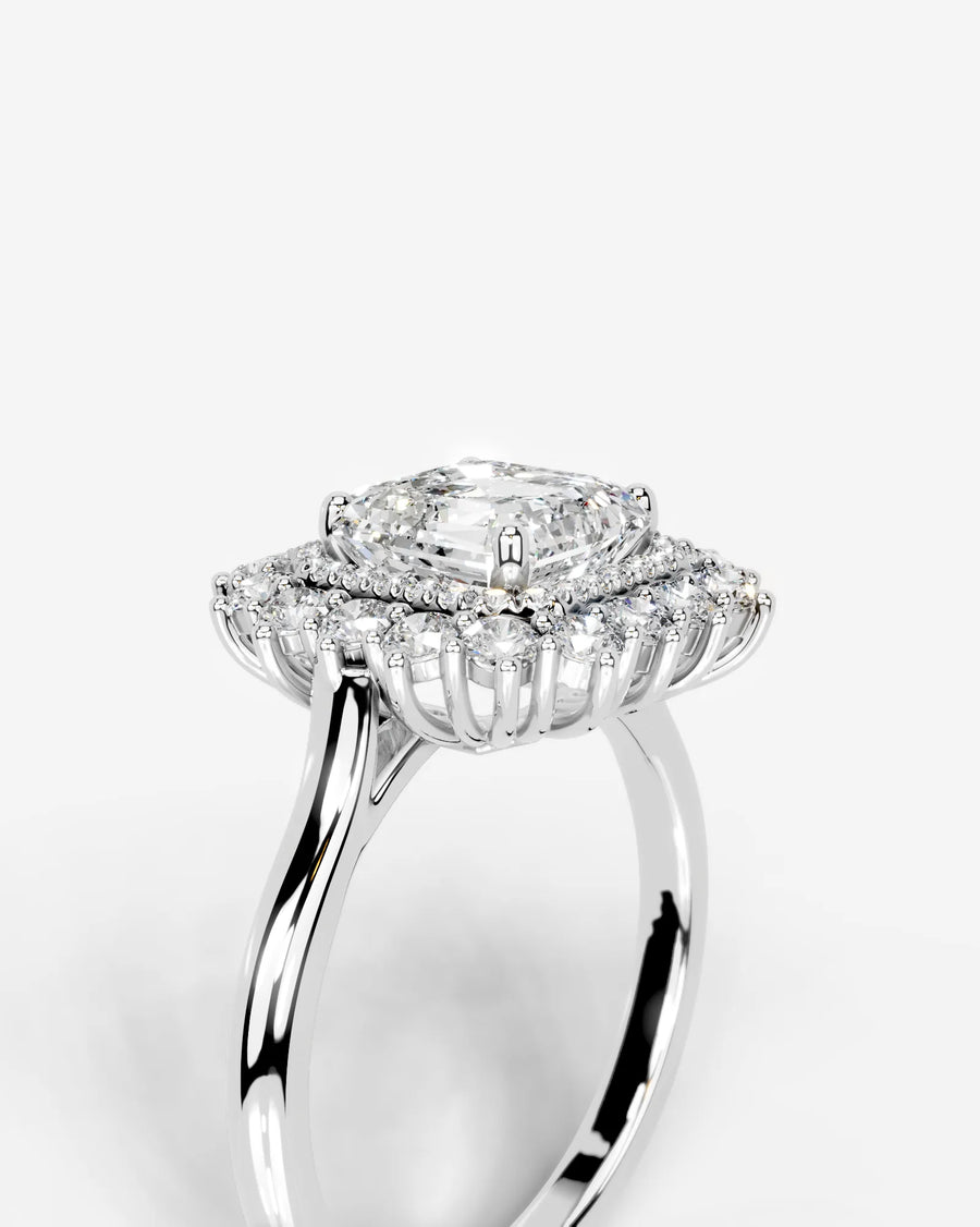 Myaree (Asscher) Platinum 005