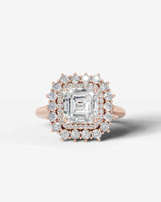 Myaree (Asscher) 14k Rose Gold 001