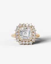 Myaree (Asscher) 14k Yellow Gold 001