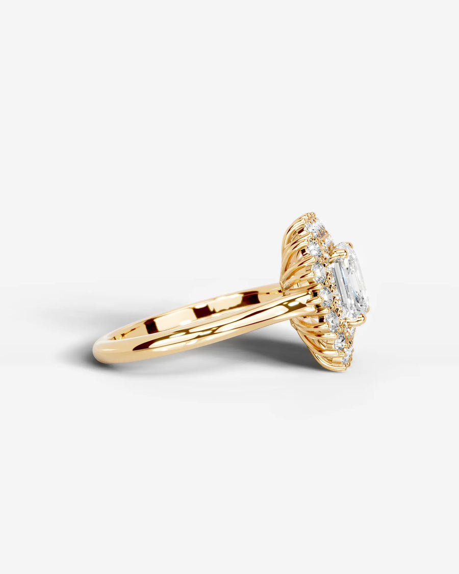 Myaree (Asscher) 14k Yellow Gold 003