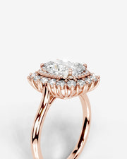 Myaree (Elongated Cushion) 14k Rose Gold 005