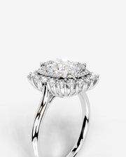 Myaree (Elongated Cushion) 14k White Gold 005