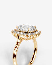 Myaree (Elongated Cushion) 18k Yellow Gold 005