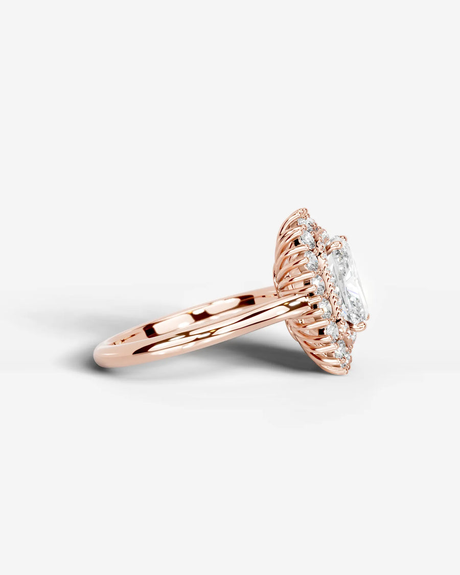 Myaree (Elongated Cushion) 14k Rose Gold 003