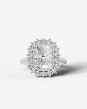 Myaree (Elongated Cushion) Platinum 001