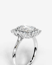 Myaree (Elongated Radiant) Platinum 005