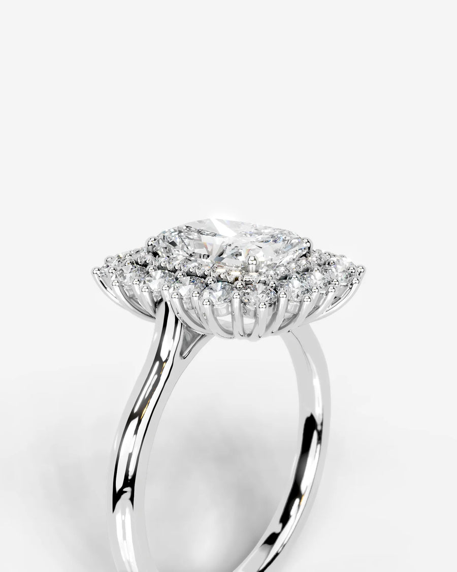 Myaree (Elongated Radiant) Platinum 005