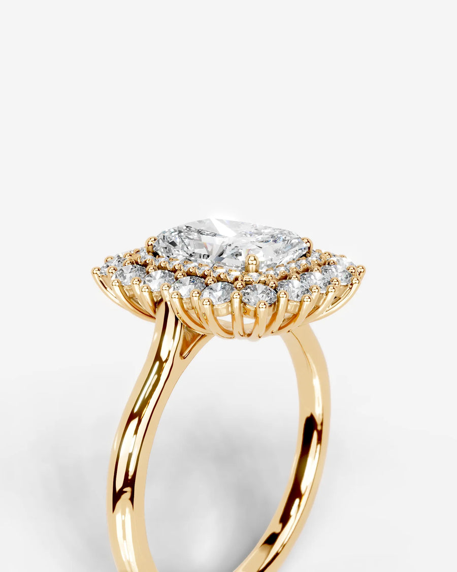 Myaree (Elongated Radiant) 18k Yellow Gold 005