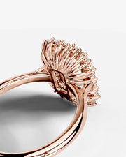 Myaree (Elongated Radiant) 14k Rose Gold 002