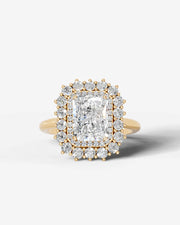 Myaree (Elongated Radiant) 18k Yellow Gold 001
