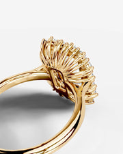 Myaree (Elongated Radiant) 18k Yellow Gold 002