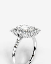 Myaree (Emerald) 14k White Gold 005