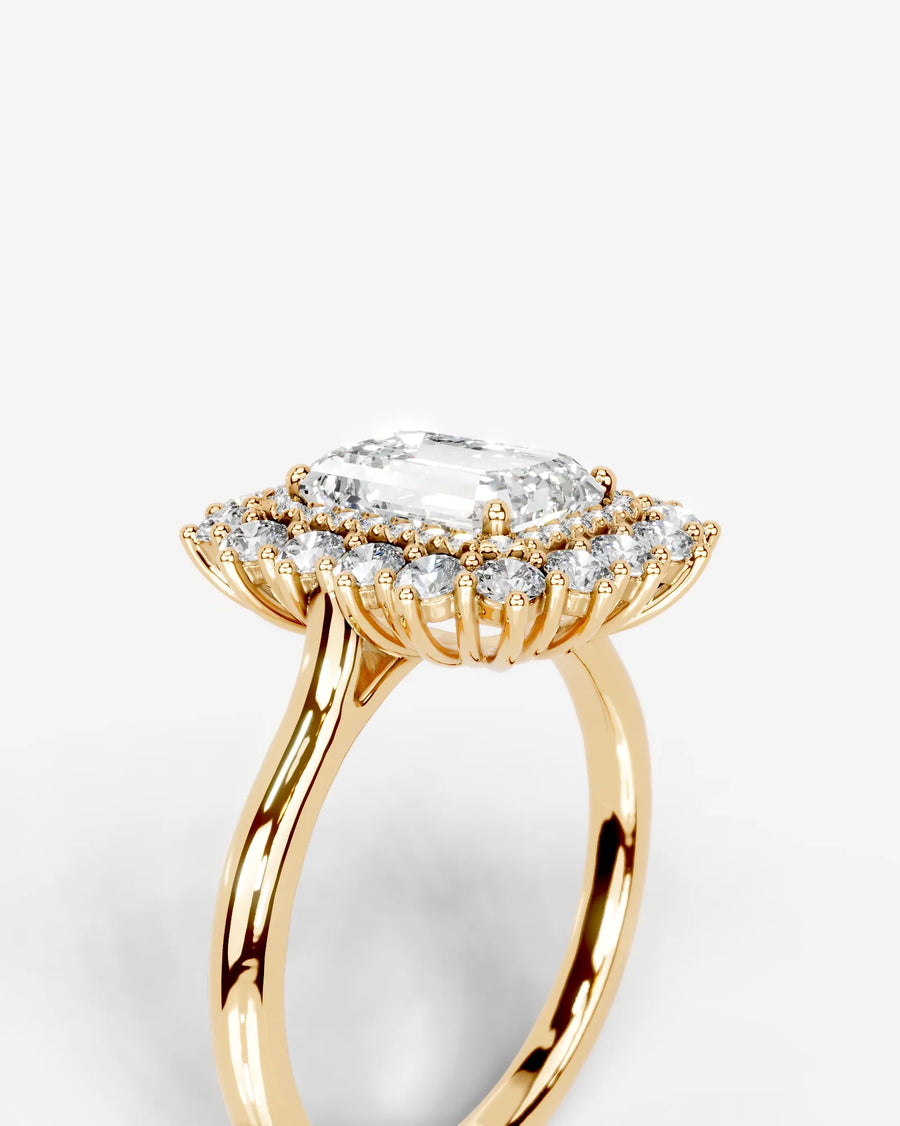 Myaree (Emerald) 14k Yellow Gold 005
