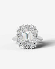 Myaree (Emerald) 14k White Gold 001