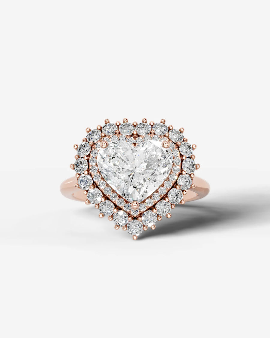 Myaree (Heart) 14k Rose Gold 001
