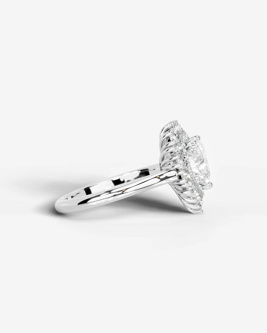 Myaree (Heart) 14k White Gold 003