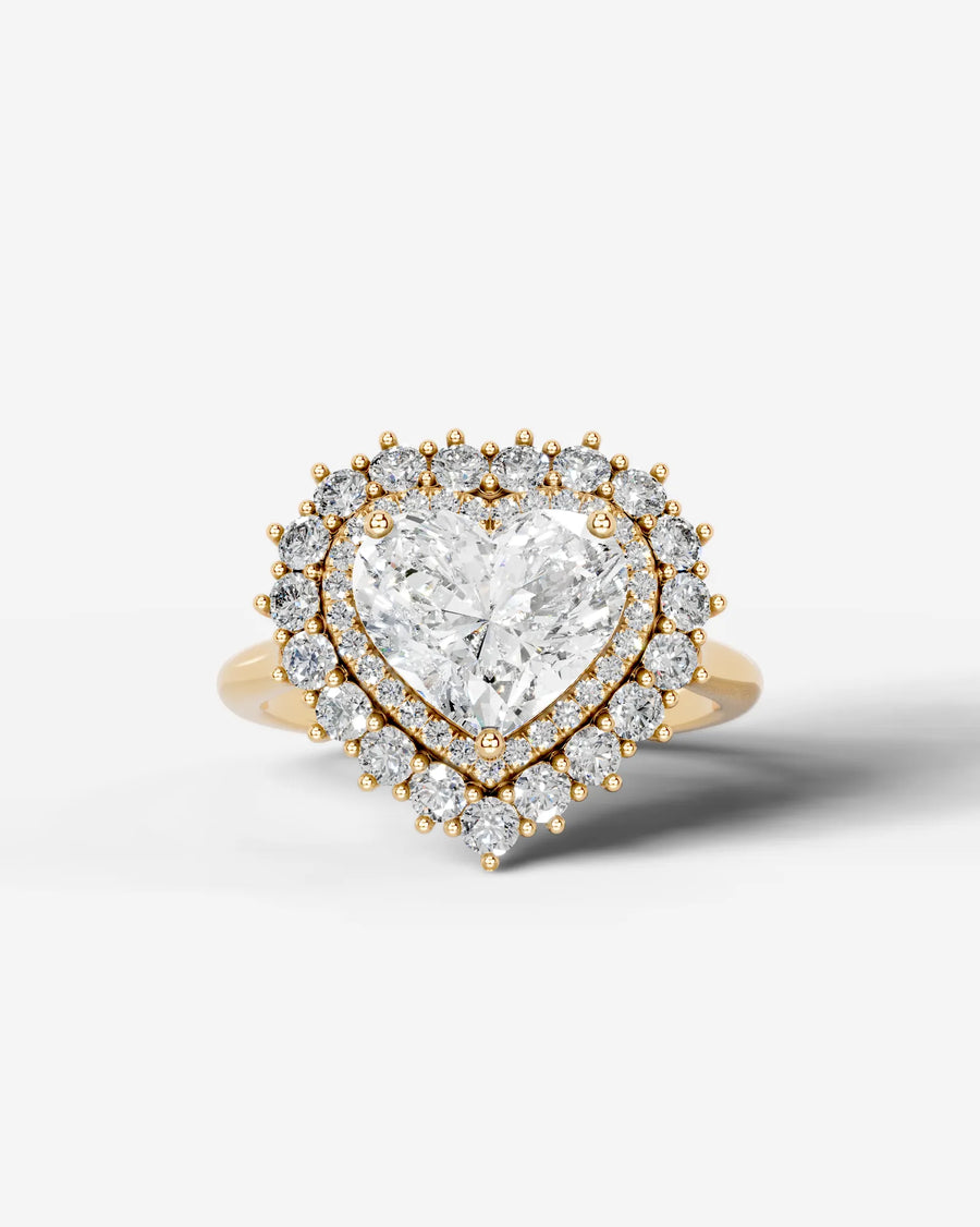 Myaree (Heart) 14k Yellow Gold 001