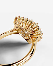Myaree (Heart) 14k Yellow Gold 002