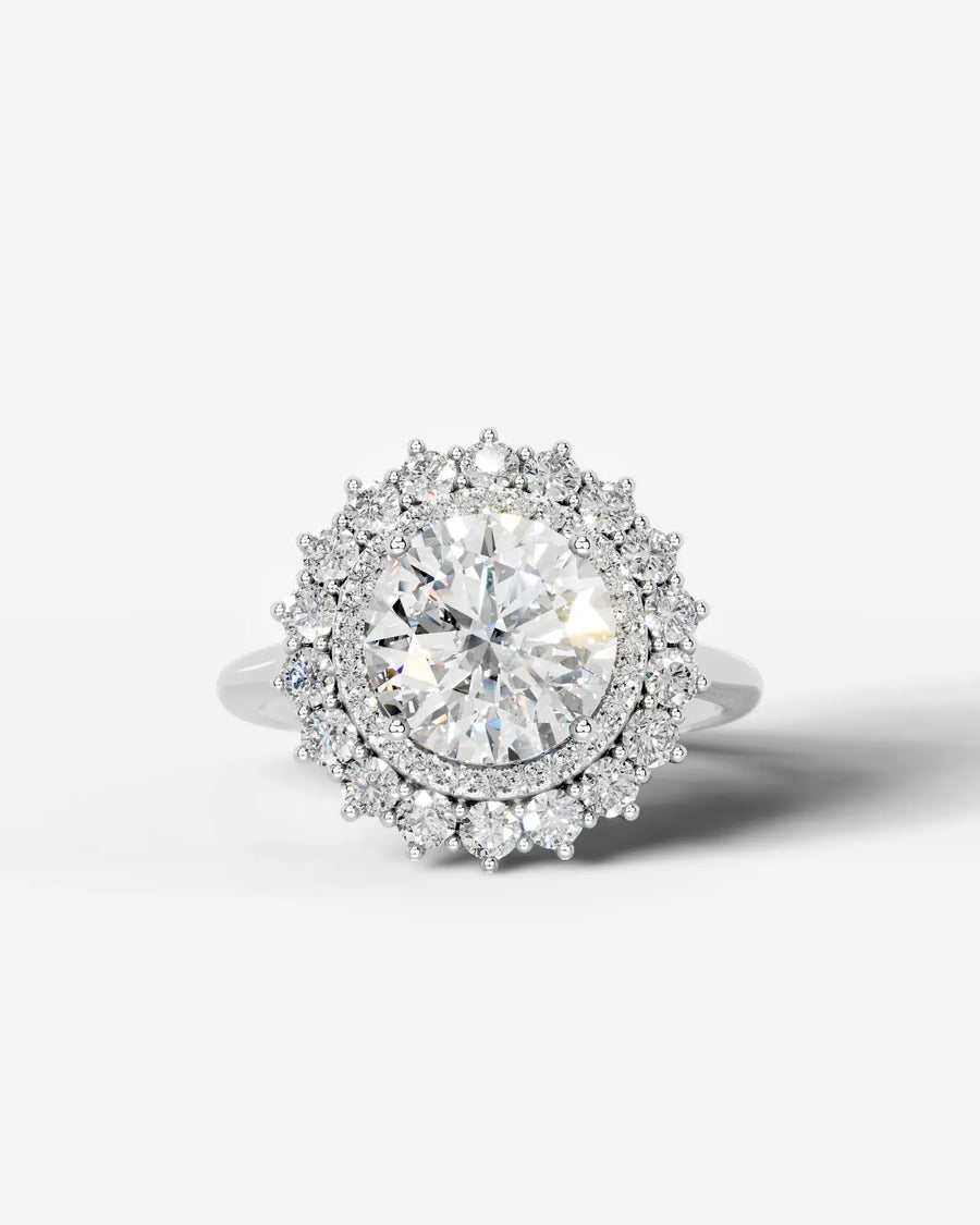 Myaree (Round) 18k White Gold 001