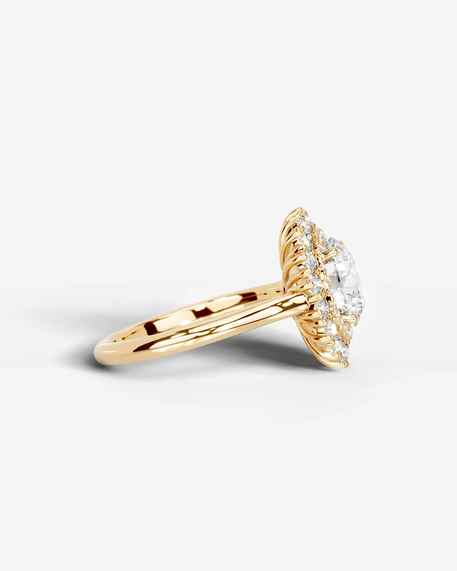 Myaree (Round) 14k Yellow Gold 003