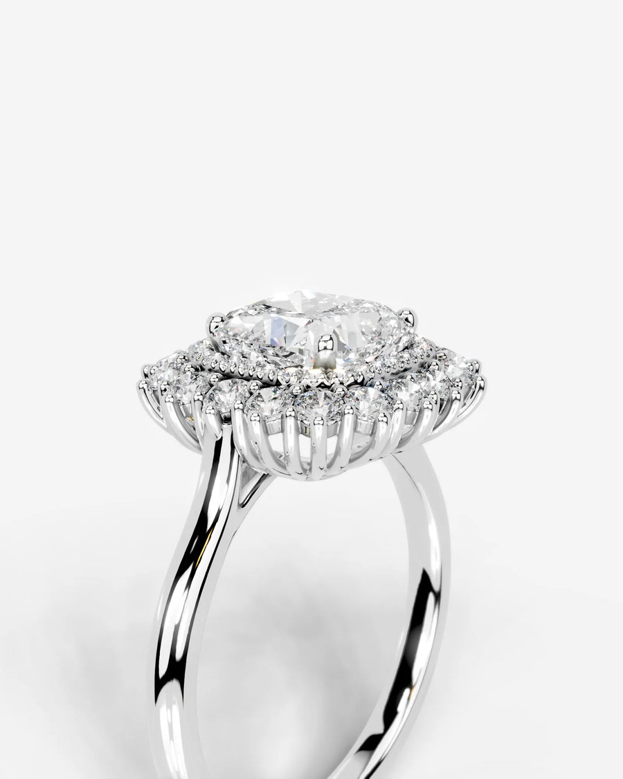 Myaree (Cushion) 14k White Gold 005