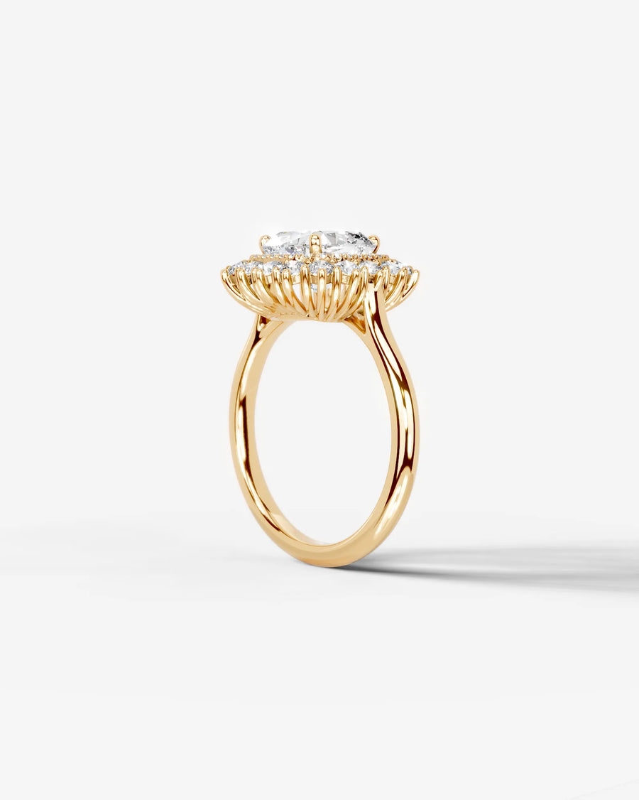 Myaree (Cushion) 14k Yellow Gold 004