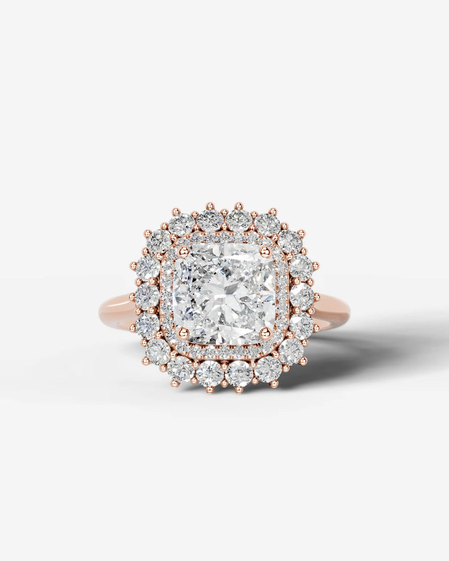 Myaree (Cushion) 14k Rose Gold 001