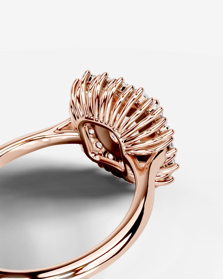 Myaree (Cushion) 14k Rose Gold 002