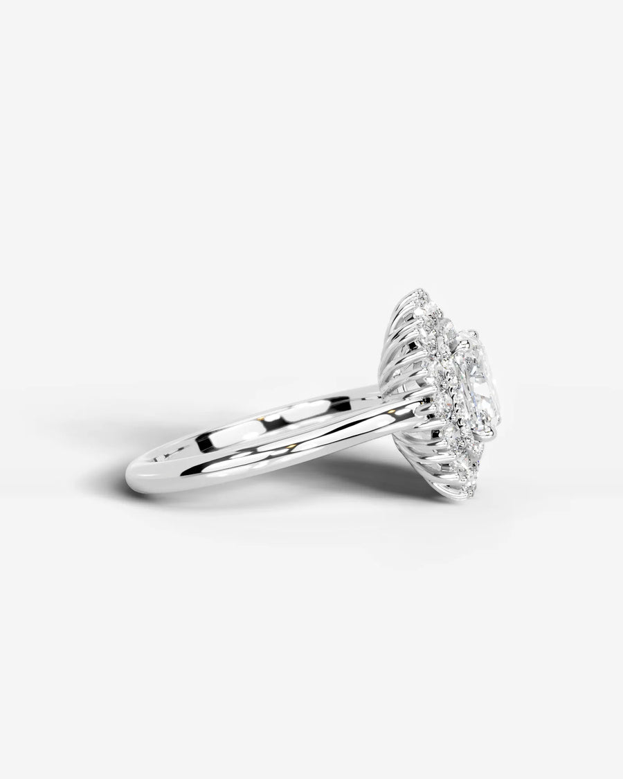 Myaree (Cushion) 18k White Gold 003