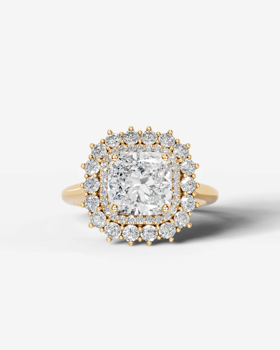 Myaree (Cushion) 14k Yellow Gold 001