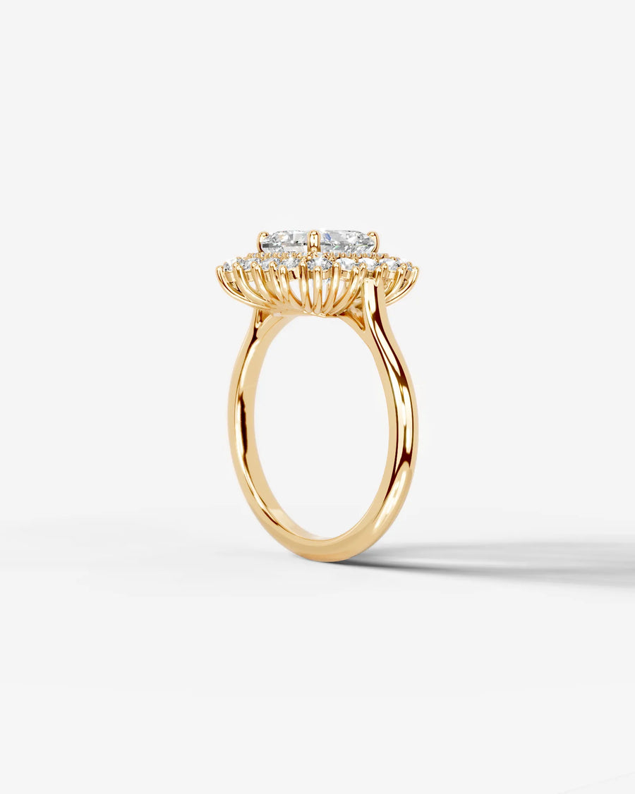 Myaree (Radiant) 14k Yellow Gold 004