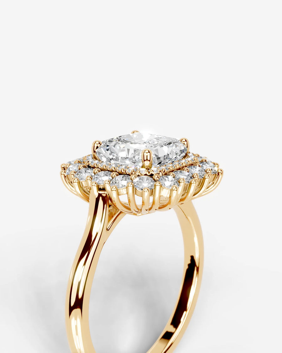 Myaree (Radiant) 14k Yellow Gold 005