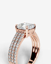 Jillian (Asscher) 14k Rose Gold 003