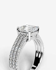 Jillian (Asscher) 14k White Gold 003