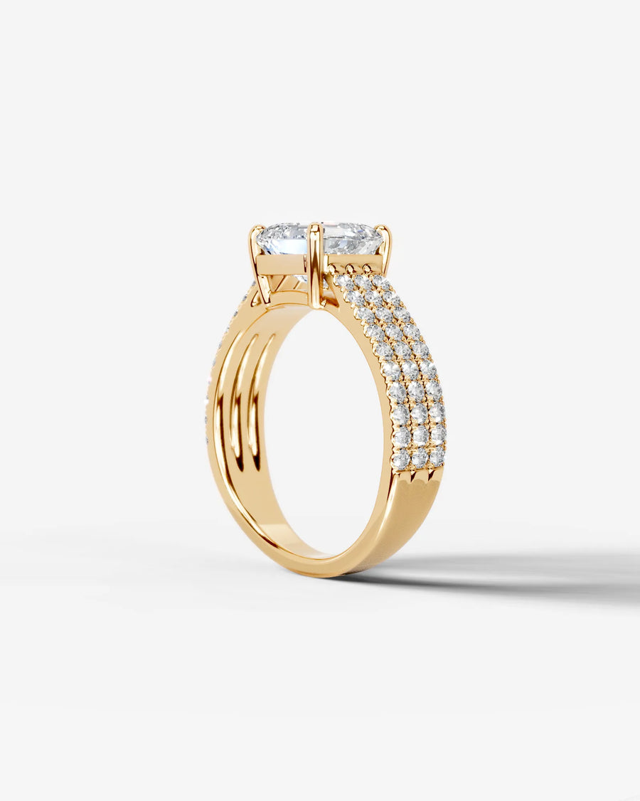 Jillian (Asscher) 14k Yellow Gold 002